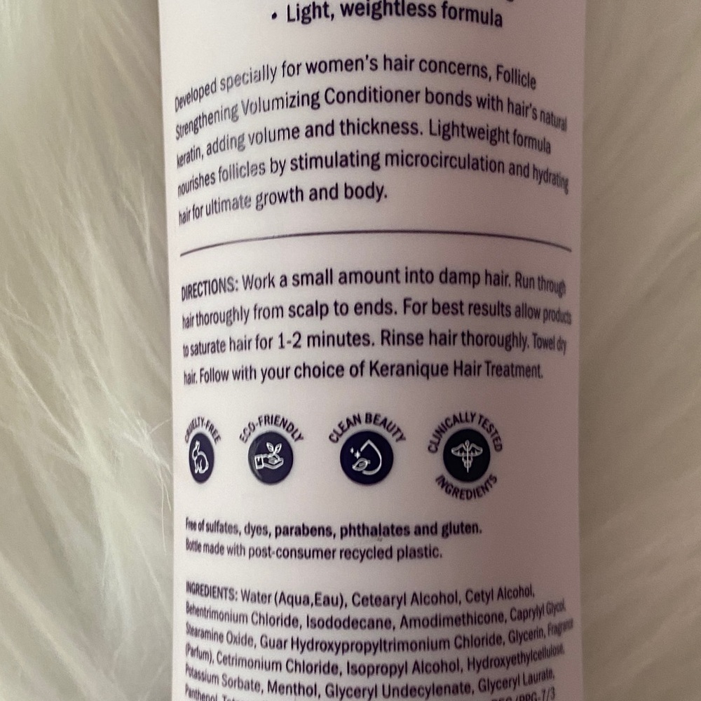 Keranique follicle strengthening Hair Conditioner new and sealed - Picture 5 of 7